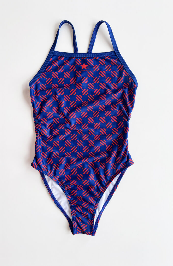CHECKER 100%PL Pro-cut Swimsuit
