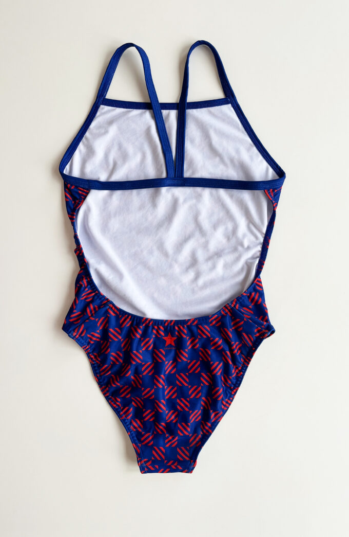 CHECKER 100%PL Pro-cut Swimsuit
